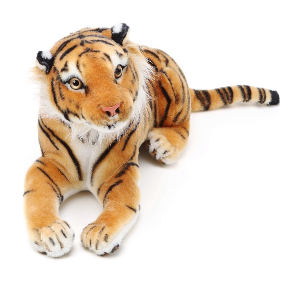 Stuffed plush tiger